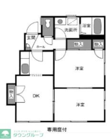 ベルメゾンの物件間取画像